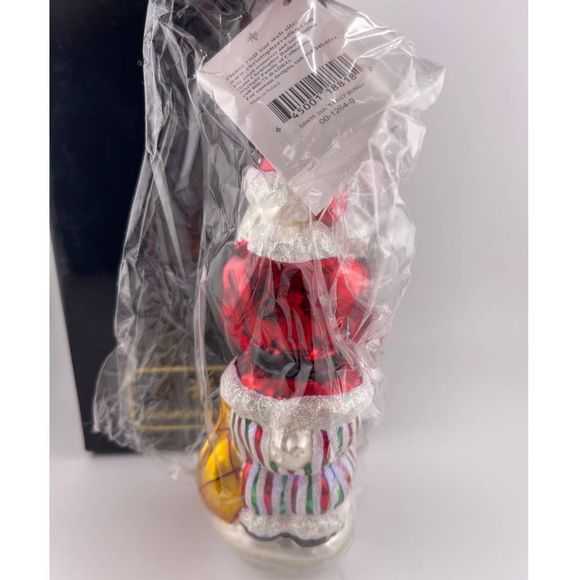 NEW In Box Vintage Christopher Radko Santa Suits Billy‎ Bunny Christmas Ornament - Picture 4 of 5